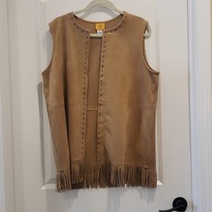 Ruby Rd. microfiber sueded vest